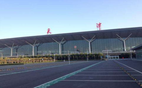 广西空运天津机场